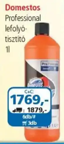 ÁRKLUB Domestos Professional lefolyótisztító ajánlat