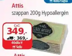 ÁRKLUB Attis szappan ajánlat