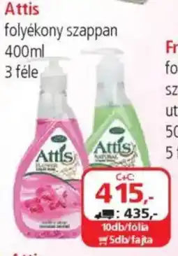 ÁRKLUB Attis folyékony szappan ajánlat