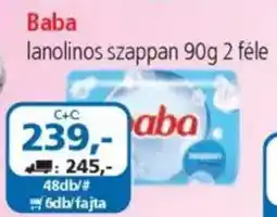 ÁRKLUB Baba lanolinos szappan ajánlat