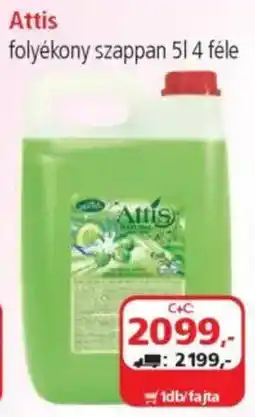 ÁRKLUB Attis folyékony szappan ajánlat