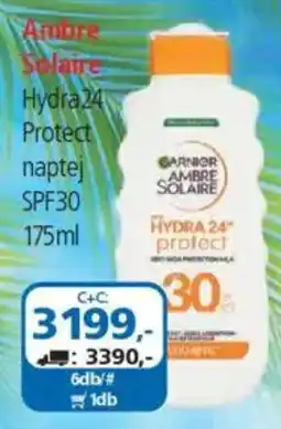 ÁRKLUB Ambre Solaire Hydra24 Protect naptej SPF30 ajánlat