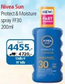 ÁRKLUB Nivea Sun Protect & Moisture spray FF30 ajánlat