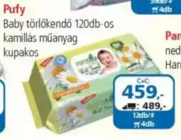 ÁRKLUB Pufy Baby törlőkendő ajánlat