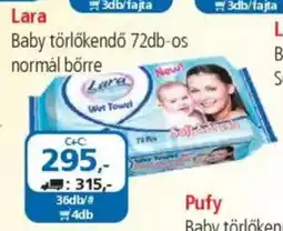 ÁRKLUB Lara Baby törlőkendő ajánlat