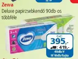 ÁRKLUB Zewa Deluxe papírzsebkendő ajánlat