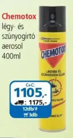 ÁRKLUB Chemotox légy- és szúnyogirtó aerosol ajánlat