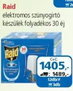 ÁRKLUB Raid elektromos szúnyogirtó készülék folyadékos ajánlat
