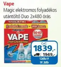 ÁRKLUB Vape Magic elektromos folyadékos utántöltő Duo ajánlat