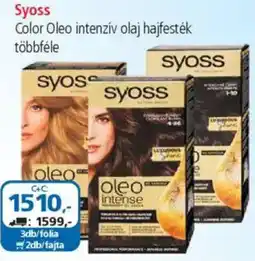 ÁRKLUB Syoss Color Oleo intenzív olaj hajfesték ajánlat