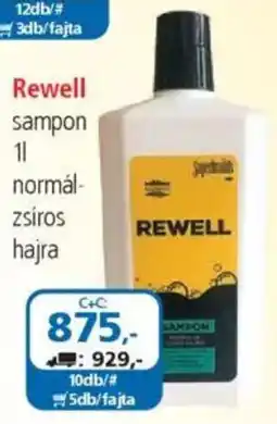 ÁRKLUB Rewell sampon normál- zsíros hajra ajánlat