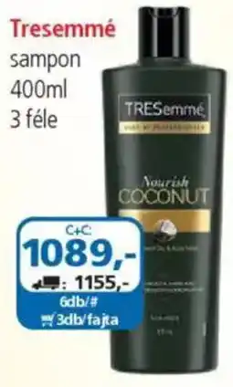 ÁRKLUB Tresemmé sampon ajánlat