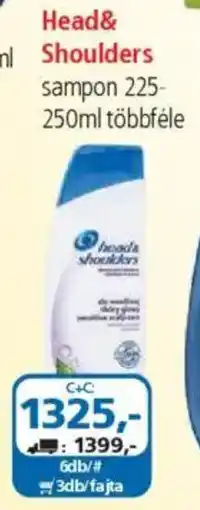 ÁRKLUB Head&Shoulders sampon ajánlat