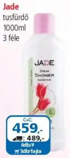 ÁRKLUB Jade tusfürdő ajánlat