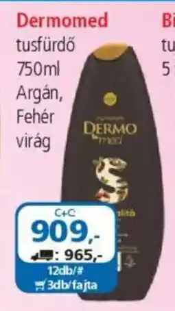 ÁRKLUB Dermomed tusfürdő ajánlat