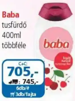 ÁRKLUB Baba tusfürdő ajánlat