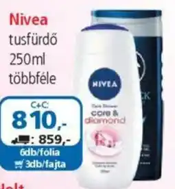 ÁRKLUB Nivea tusfürdő ajánlat