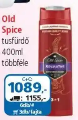 ÁRKLUB Old Spice tusfürdő ajánlat