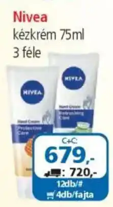 ÁRKLUB Nivea kézkrém ajánlat