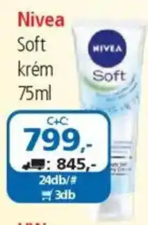 ÁRKLUB Nivea Soft krém ajánlat