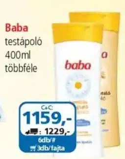 ÁRKLUB Baba testápoló ajánlat