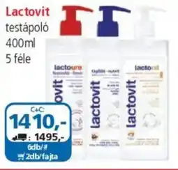 ÁRKLUB Lactovit testápoló ajánlat