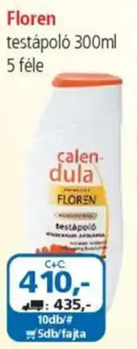 ÁRKLUB Floren testápoló ajánlat
