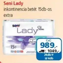 ÁRKLUB Seni Lady inkontinencia betét ajánlat