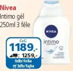 ÁRKLUB Nivea Intimo gél ajánlat