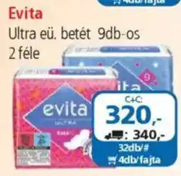 ÁRKLUB Evita Ultra eü. betét ajánlat