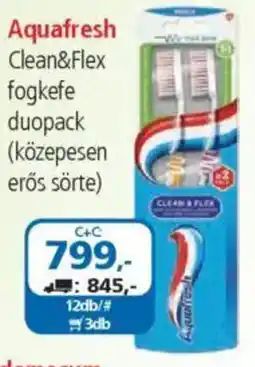 ÁRKLUB Aquafresh Clean&Flex fogkefe duopack ajánlat