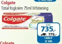ÁRKLUB Colgate Total fogkrém Whitening ajánlat