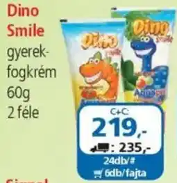 ÁRKLUB Dino Smile gyerekfogkrém ajánlat