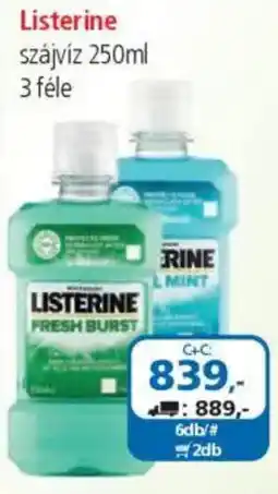 ÁRKLUB Listerine szájvíz ajánlat