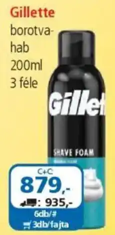 ÁRKLUB Gillette borotvahab ajánlat