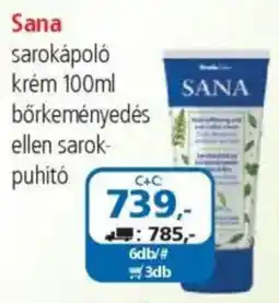 ÁRKLUB Sana sarokápoló krém ajánlat