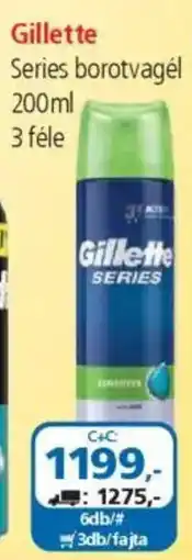 ÁRKLUB Gillette Series borotvagél ajánlat