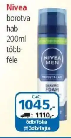 ÁRKLUB Nivea borotva hab ajánlat