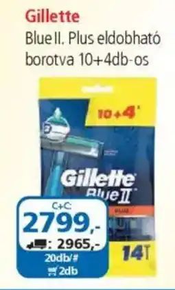 ÁRKLUB Gillette Bluell. Plus eldobható borotva ajánlat