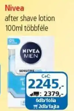 ÁRKLUB Nivea after shave lotion ajánlat