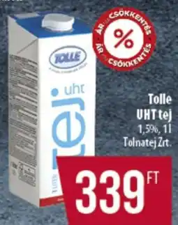 Coop Tolle UHT tej 1,5% ajánlat
