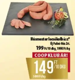 Coop Húsmester lecsókolbász ajánlat