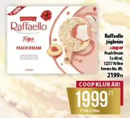 Coop Raffaello jégkrém ajánlat