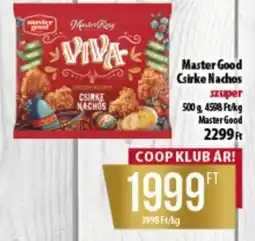 Coop Master Good Csirke Nachos ajánlat