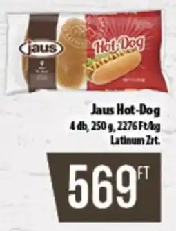 Coop Jaus Hot-Dog ajánlat