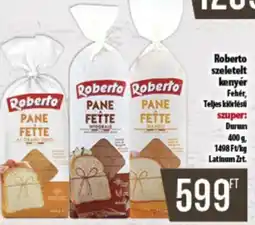Coop Roberto szeletelt kenyér ajánlat