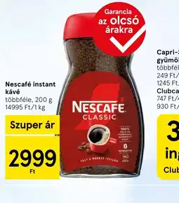 Tesco Nescafé instant kávé ajánlat