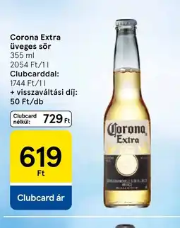 Tesco Corona Extra üveges sör ajánlat