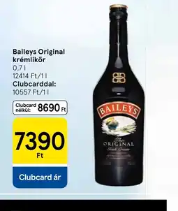 Tesco Baileys Original krémlikőr ajánlat
