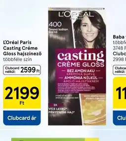 Tesco L'Oréal Paris Casting Crème Gloss hajszínező ajánlat